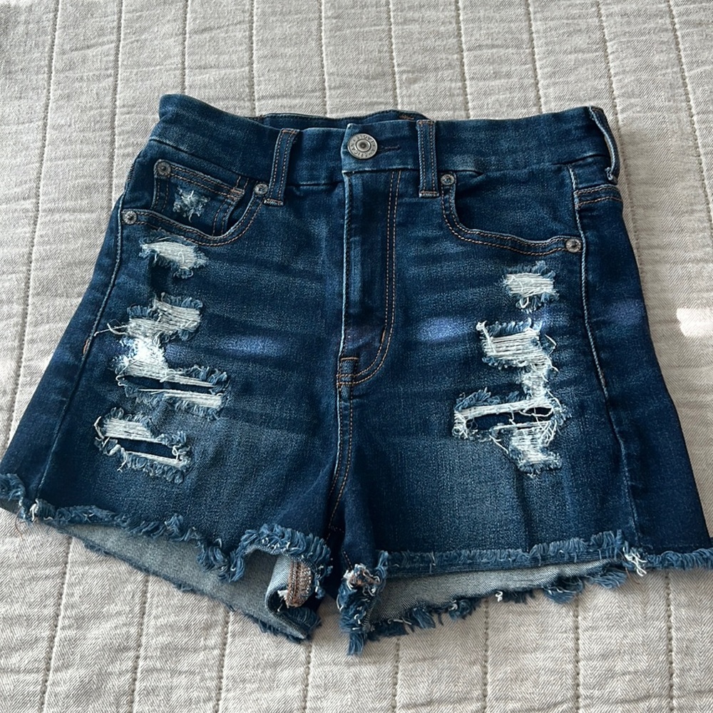 American Eagle high rise shorts